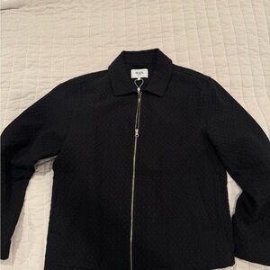 Wax London Men’s Patterned Black Jacket